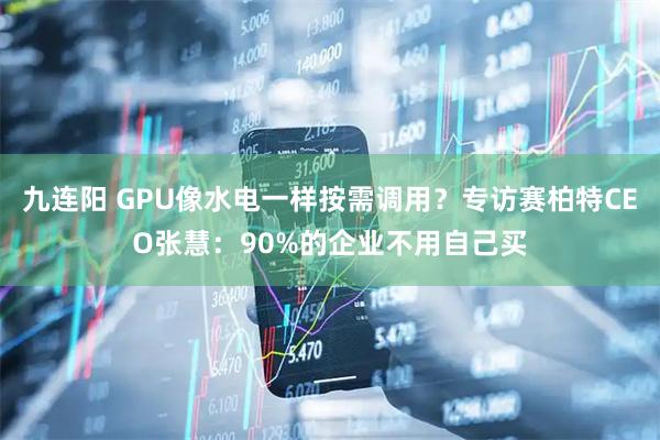 九连阳 GPU像水电一样按需调用？专访赛柏特CEO张慧：90%的企业不用自己买
